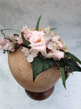 Load image into Gallery viewer, Wild rose wedding flower crown
