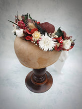 Load image into Gallery viewer, Winter woodland floral crown
