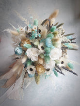 Load image into Gallery viewer, Romantic blue and white wedding bouquet
